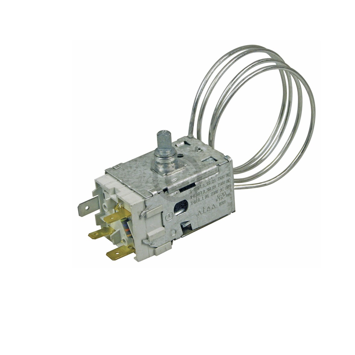 Thermostat K59-S2785 Ranco 713mm Kapillarrohr 3x6,3mm AMP + Lampenfassung, Whirlpool