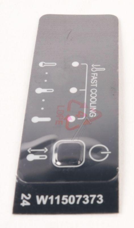 Whirlpool Kühlschrank Einlage 488000666016 Bedienfeld