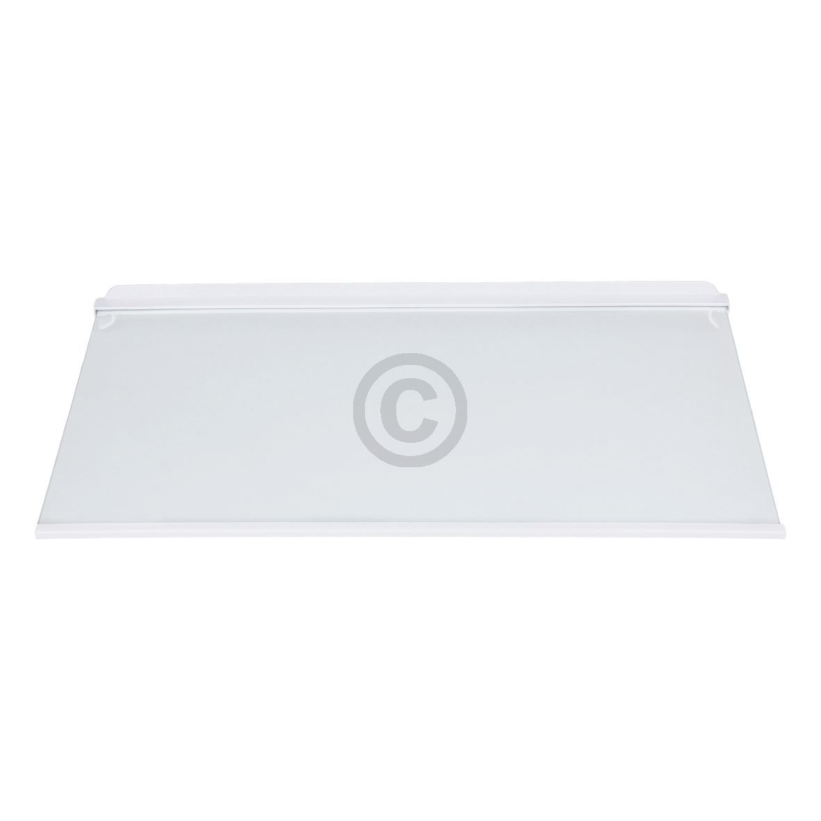 Glasplatte mitte für Kühlteil beko 4657830100 450x305mm mit Leisten für KühlGefrierKombination
