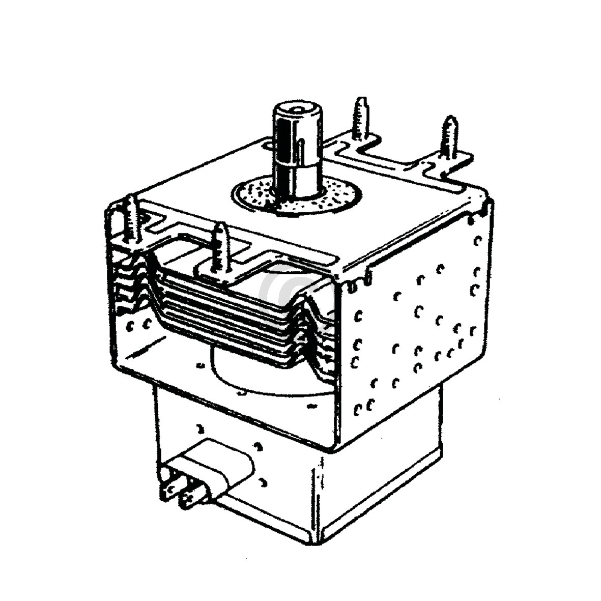 Magnetron 2M167B-M12E Bosch, Siemens, Neff