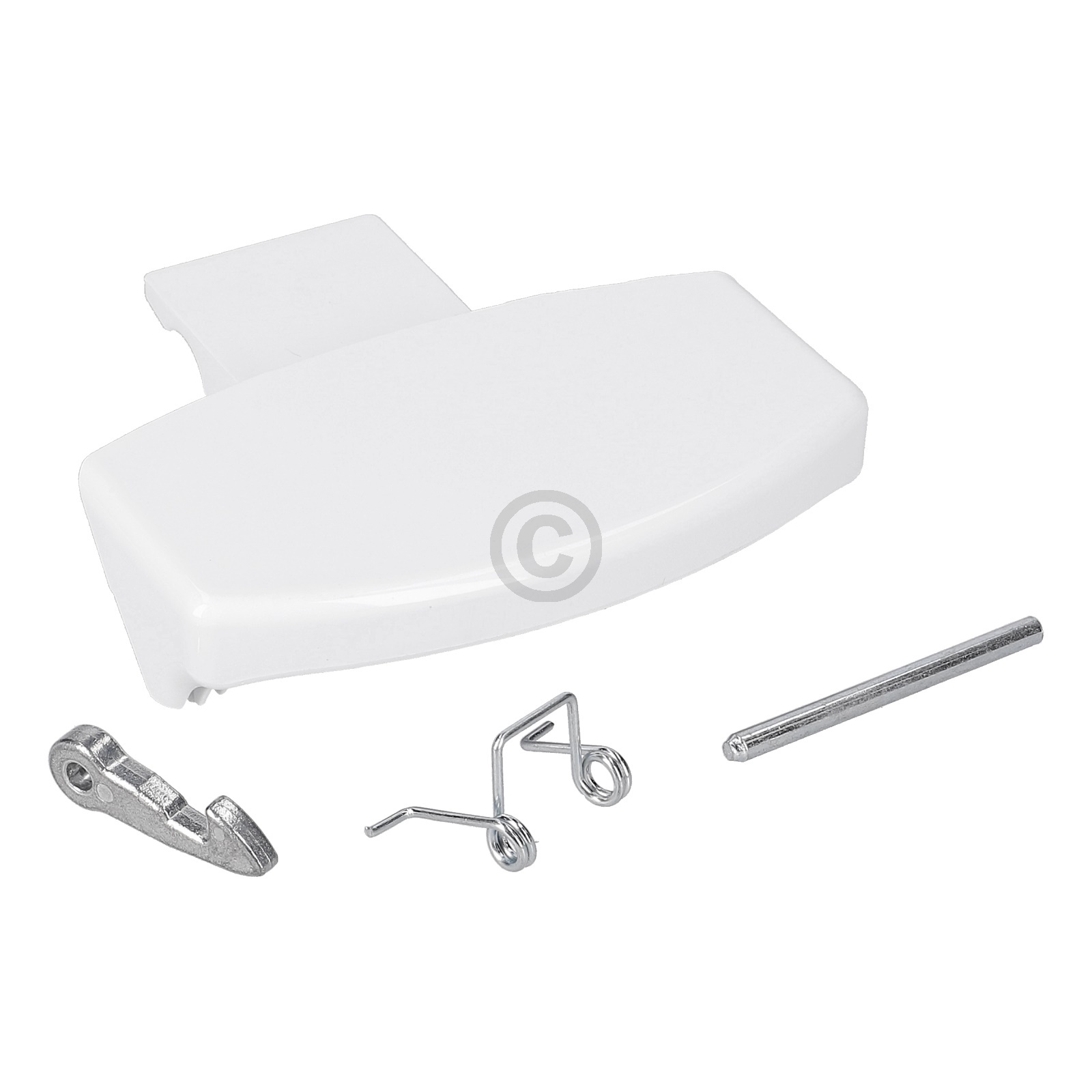 Türgriff komplett weiß passend für Bauknecht C00259035 BLUPARTS - KOMPATIBEL