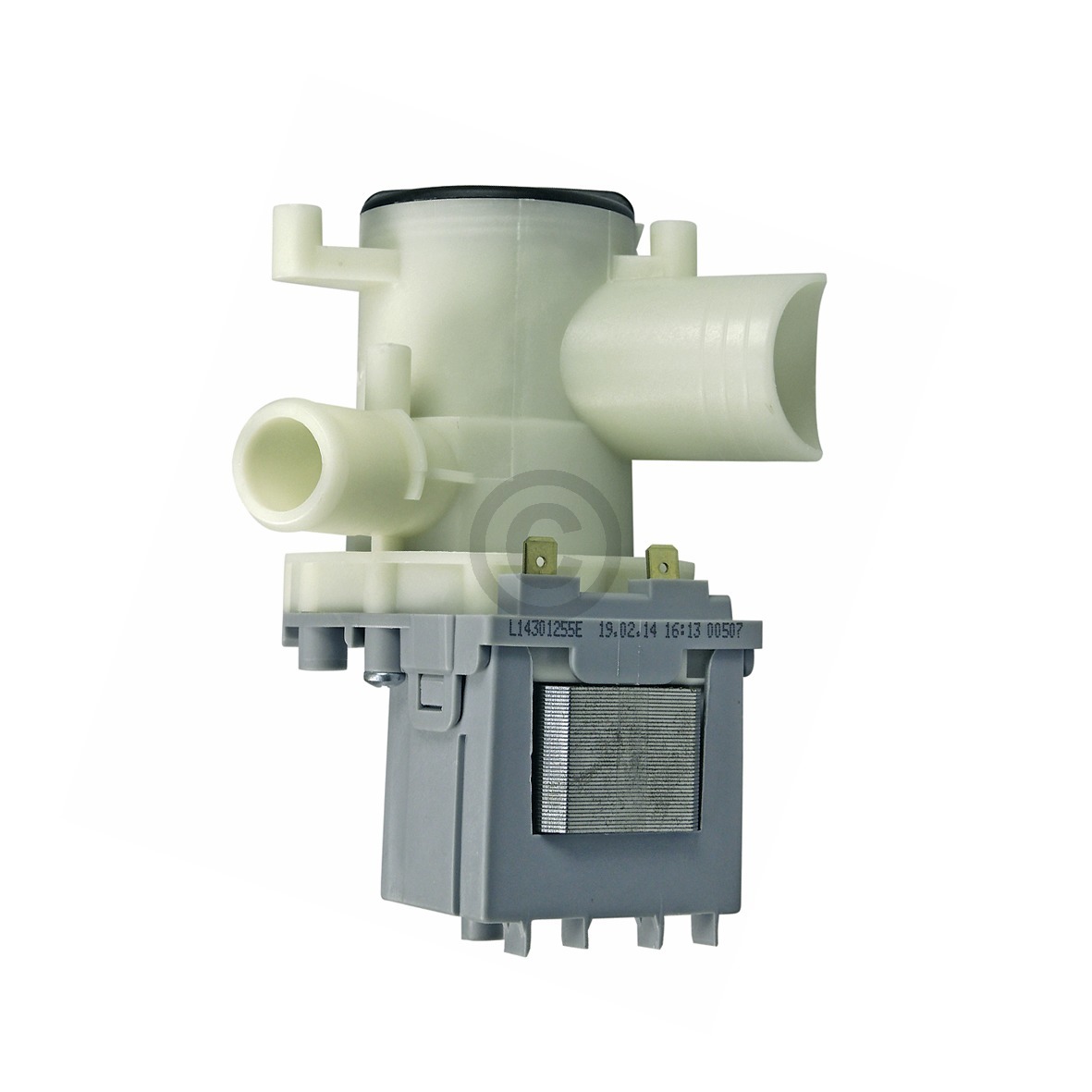 Ablaufpumpe wie Bosch 00141124 Askoll mit Pumpenkopf und Sieb für Waschmaschine