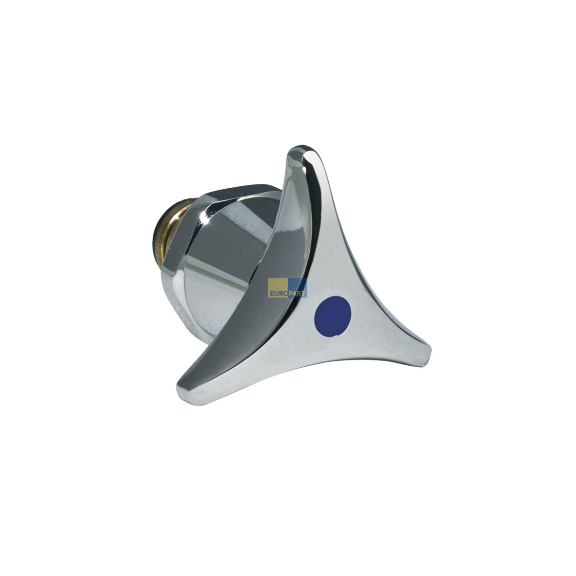 Knebel 1/2" mit Innenoberteil Kaltwasser blau für Armatur 24114 4 HandWerk