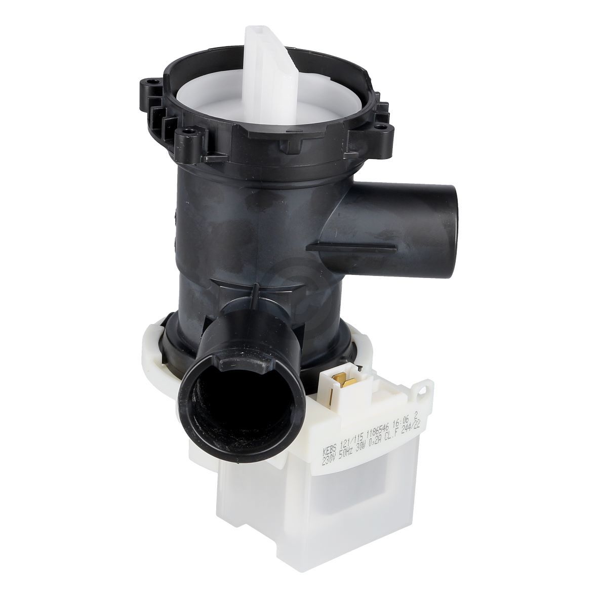 Ablaufpumpe wie BOSCH 00146083 Copreci mit Pumpenkopf Sieb für Waschmaschine
