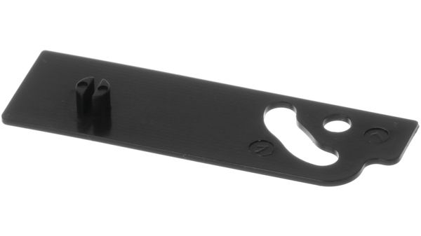 Abdeckung für Mikrowelle Bosch 00634828 Tür, weiß