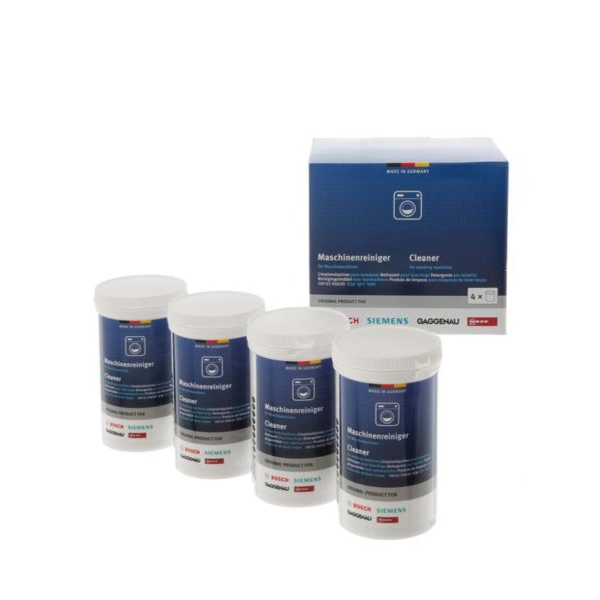 Reiniger Vorteilspack: 4x 200g Waschmaschinenreiniger Bosch 00311928