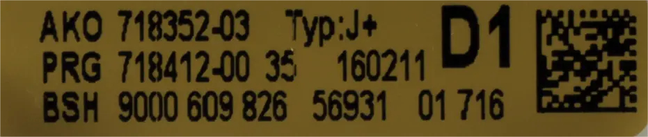 Steuerungsmodul 00642909