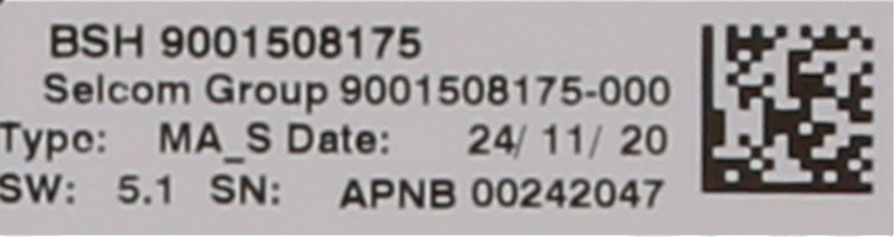 Bedienmodul blau/weisse LED 11036772