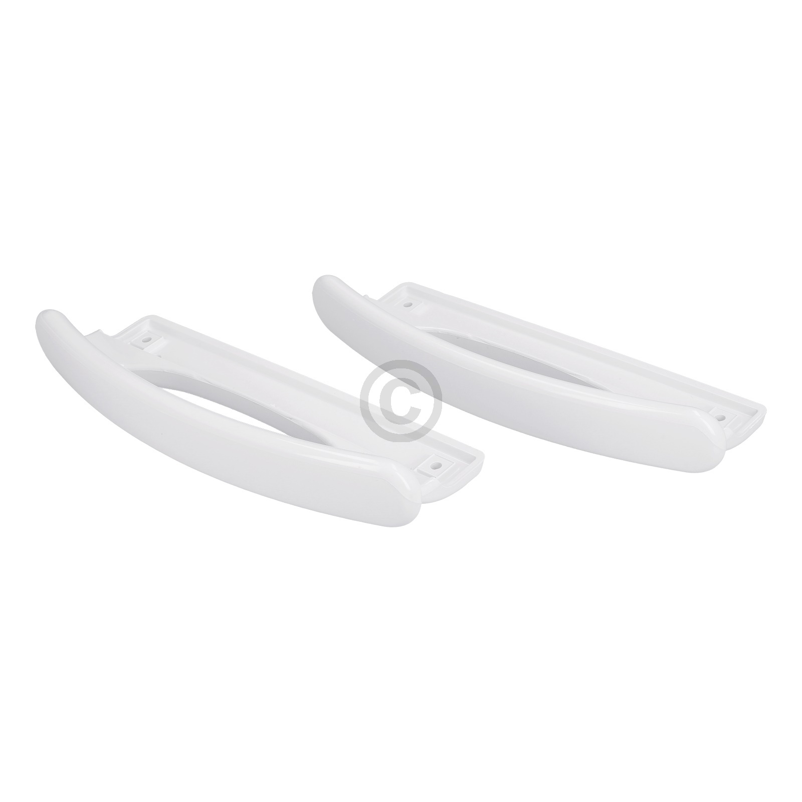 Türgriff Set wie Bauknecht 481231019093 für KühlGefrierKombination 2Stk