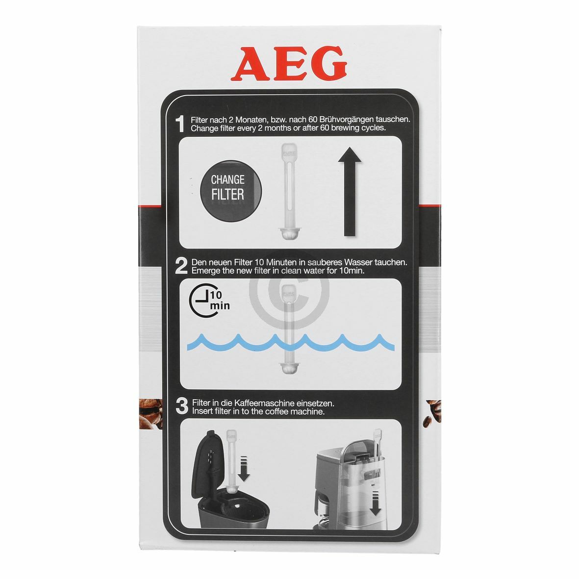 Wasserfilter AEG 9001672899 für Kaffeemaschine