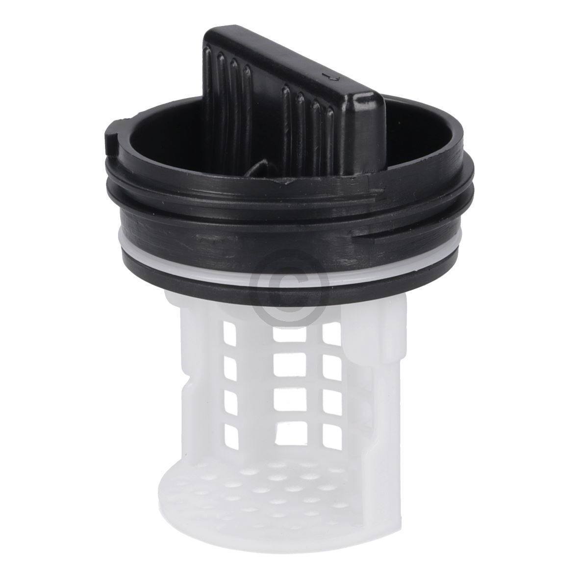 Flusensiebeinsatz für Ablaufpumpe wie SAMSUNG DC97-09928A in Waschmaschine