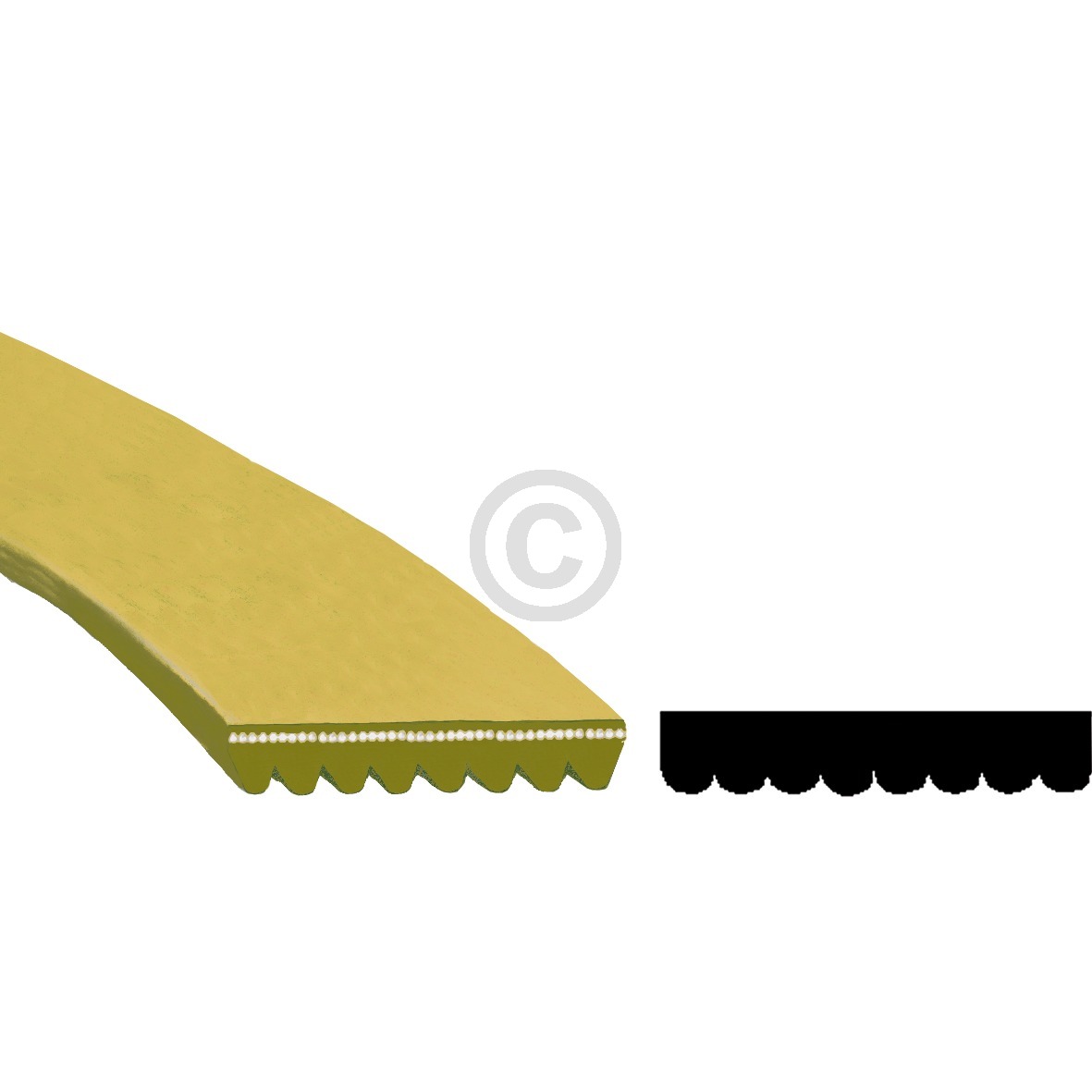 Keilrippenriemen 1200 PH 8 E Candy 46007433 für Waschmaschine