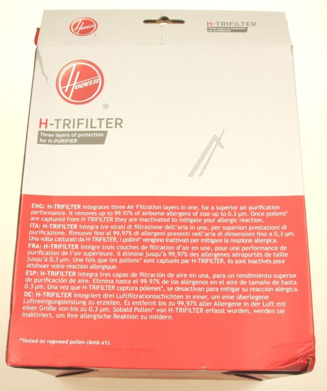 Filter-Kit für Bügeleisen Candy Hoover 35602348 Hochwertige Filterung