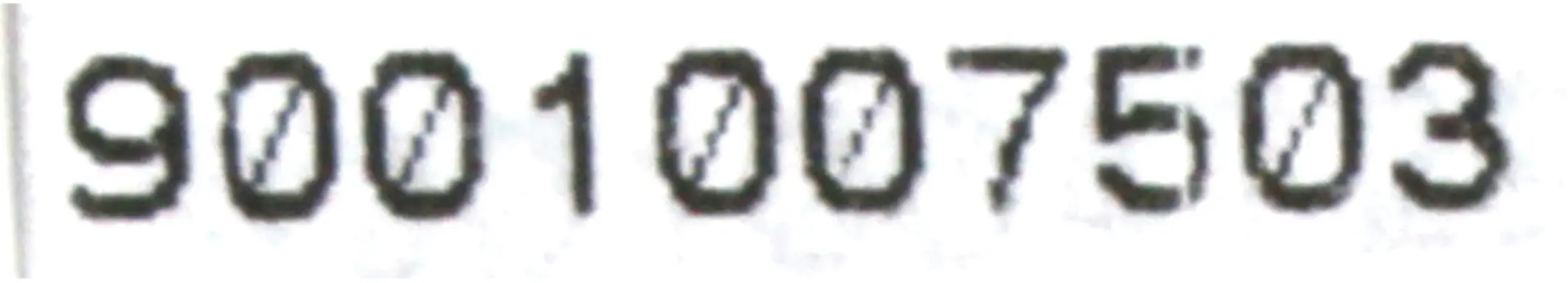 Bedienblende 11004901