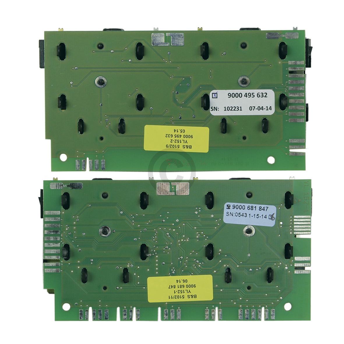 Elektronik Kodierschalterplatine rechts links SIEMENS 12025721 für Backofen Herd