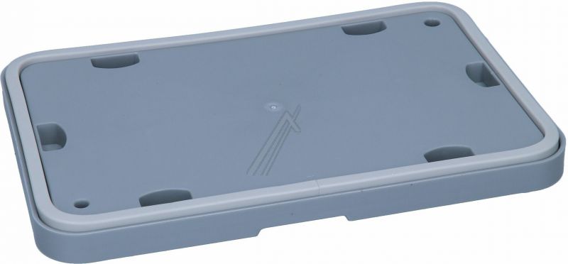 Wartungsklappen-Set für Waschmaschine BSH 00646776 Wärmetauscherklappe, Kunststoff, grau