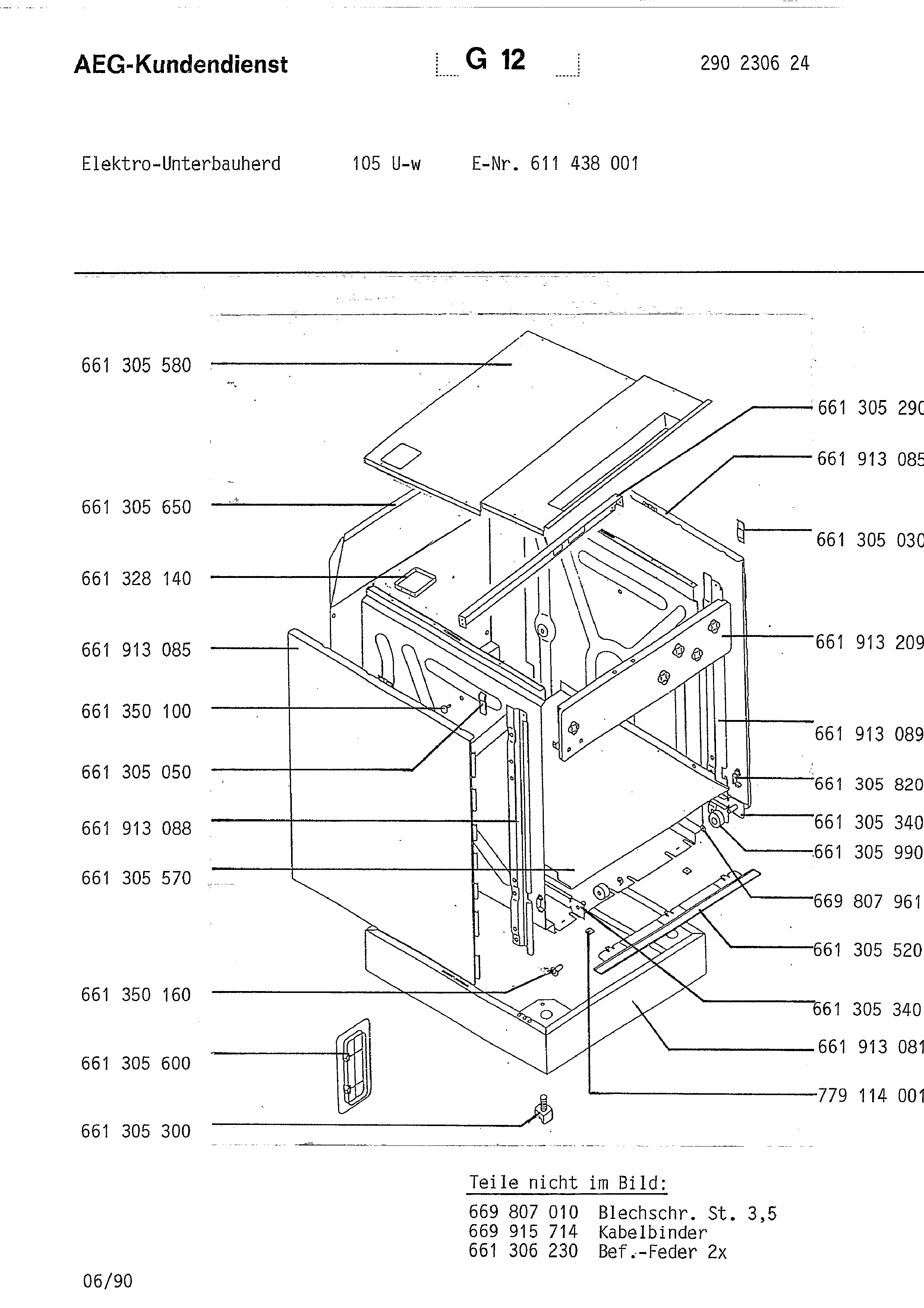 Ersatzteile_Competence_105_U_W_61143800100_Bild_2