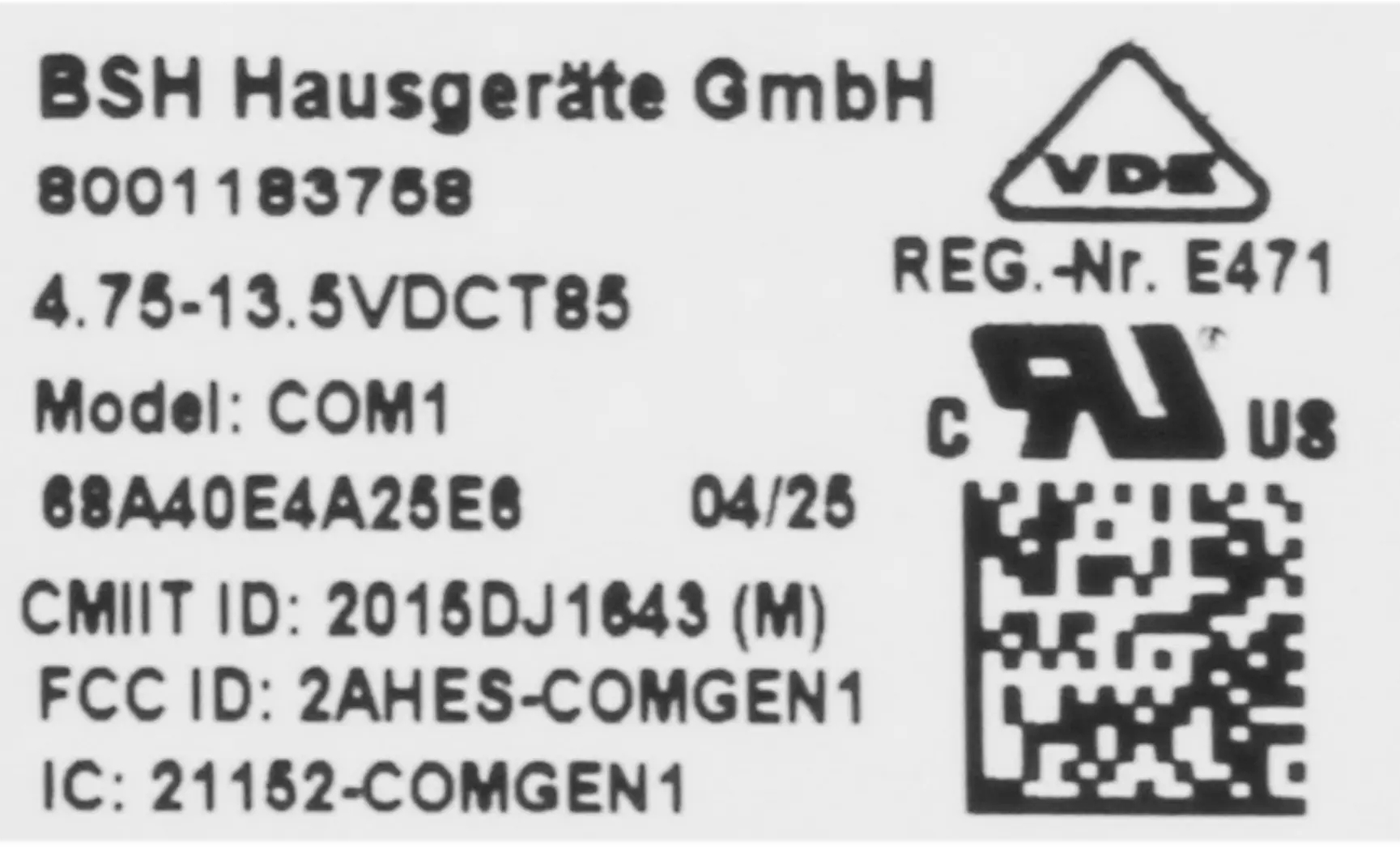 Connectivitymodul 00636506