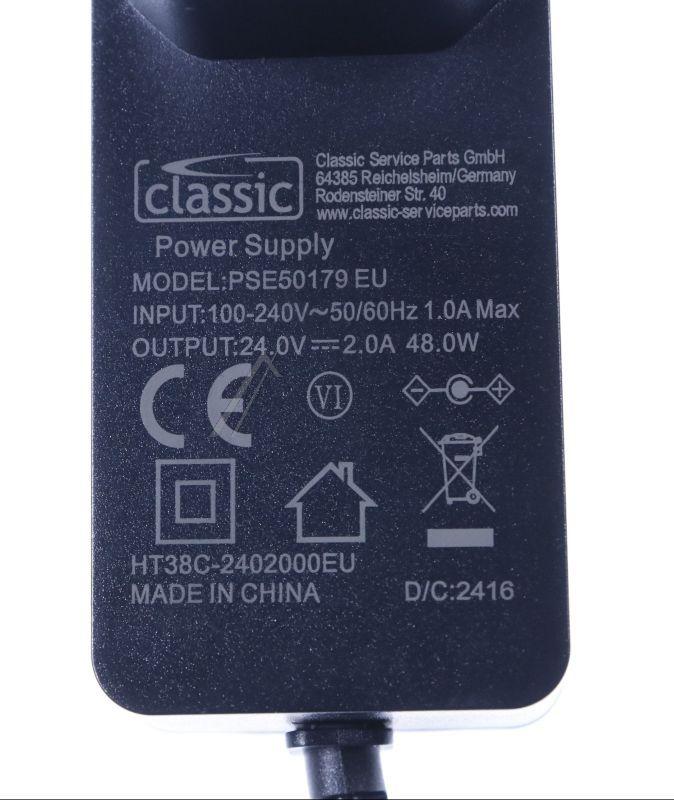 24V-Netzteil für Staubsauger Classic PSE50179EU 2A, 48W