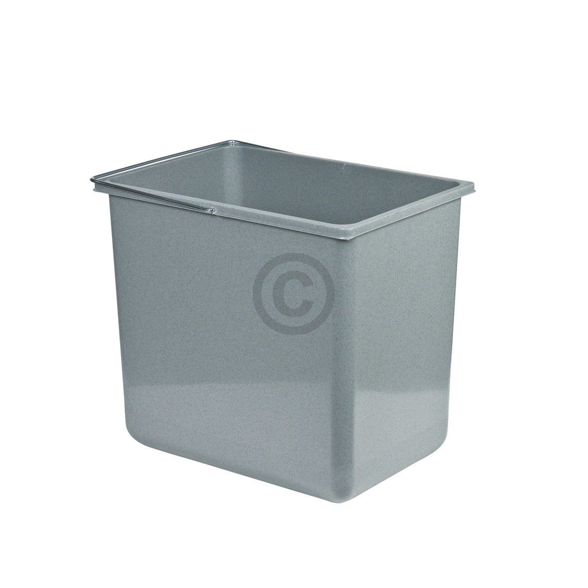 Inneneimer 316x226x286mm 18 Liter Hailo 1094079 hellgrau