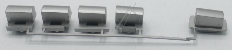 Tastensatz, Grau, Rechteckig, 4+1 (1366126314)