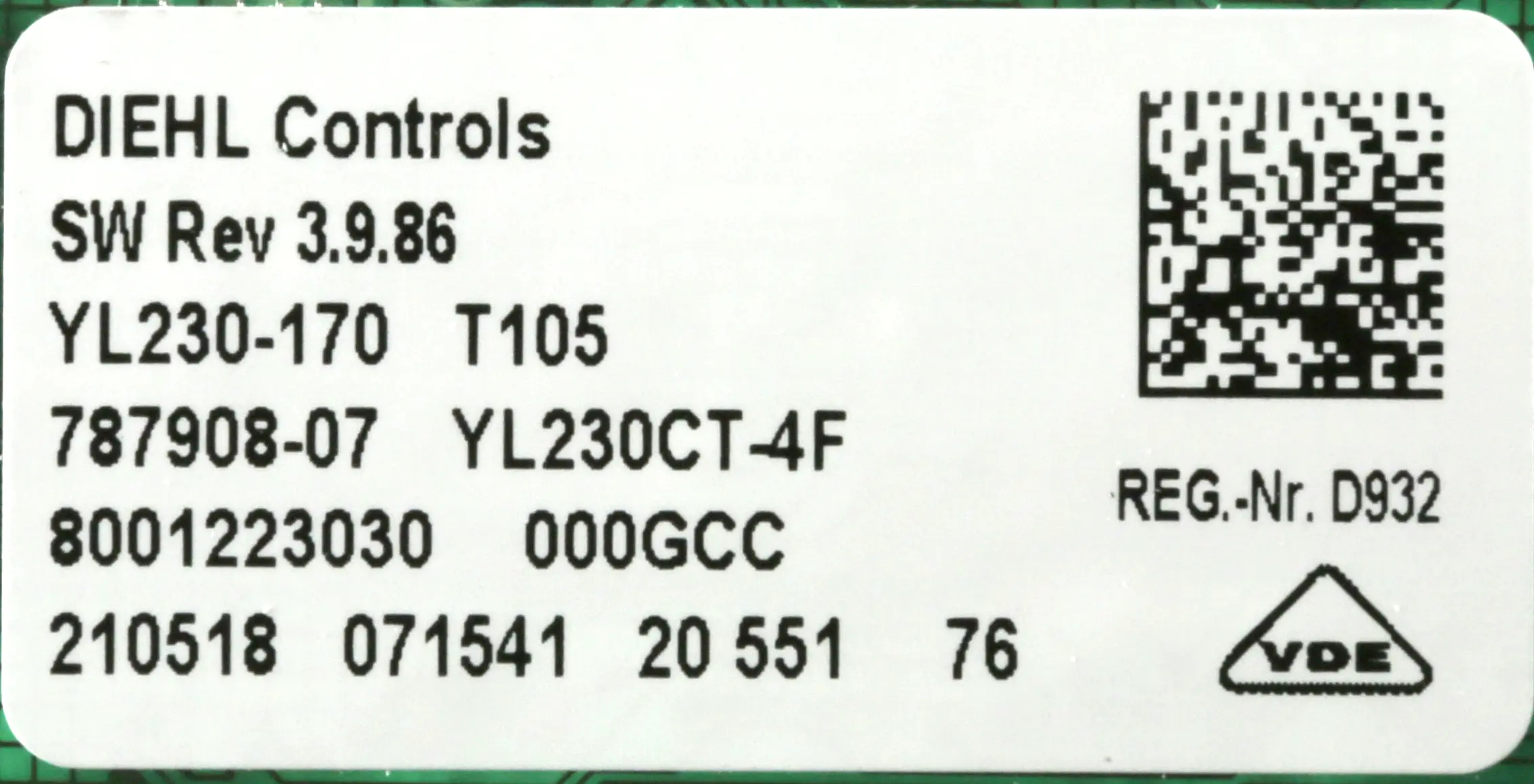 Bedienmodul 11009138