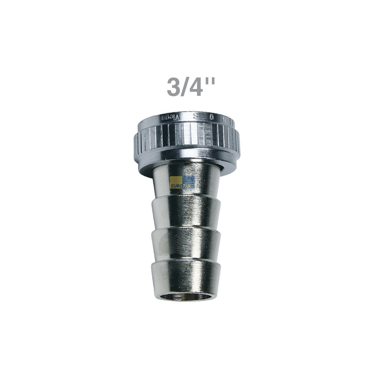 Schlauchverschraubung 3/4"x3/4" chrom für Siphon