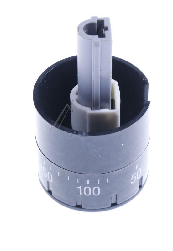 Drehgriff-Temperatur SCHWARZ mit ALUKAPPE, Versenkbar SCHWARZ mit ALUKAPPE, Versenkbar 00423141