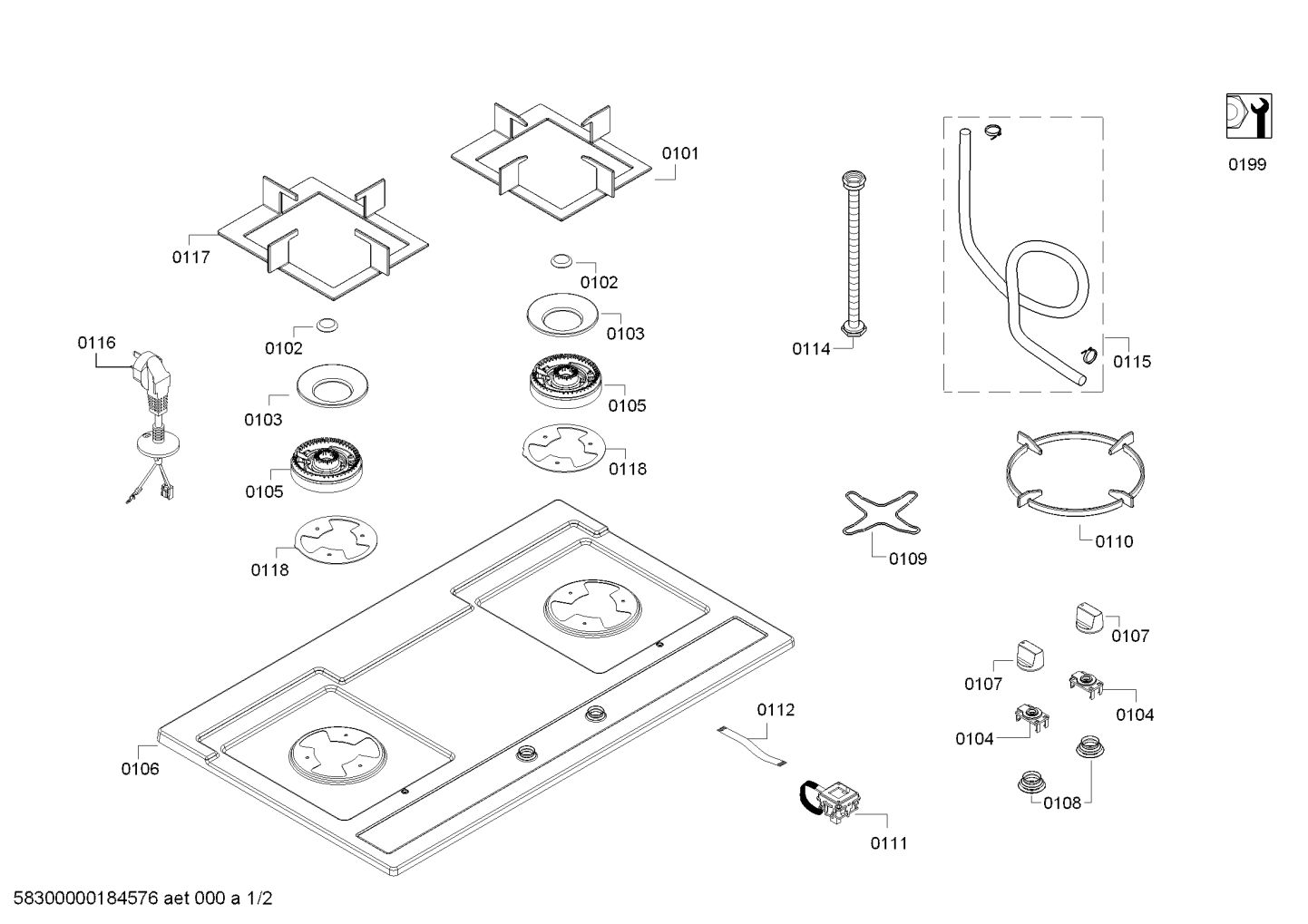 Ersatzteile_ER76K257MQ_2F01_Bild_1