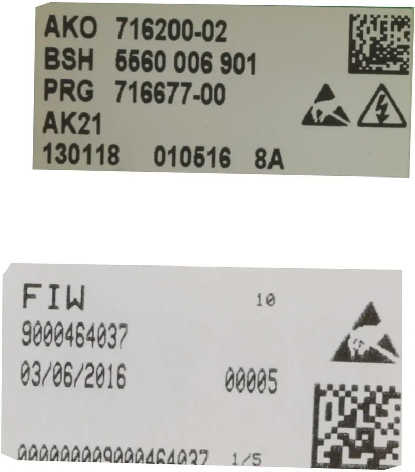 Leistungsmodul ME 89E BOSCH 00678578 für Waschmaschine
