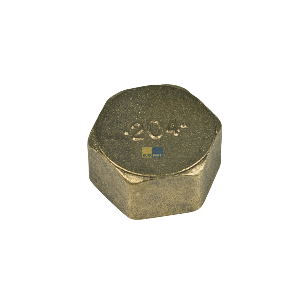 Verschlusskappe 3/4" Innengewinde Sechskant für Sanitäranwendungen 16184 8