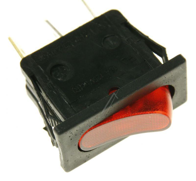 Leuchtschalter rot 1-polig 10A für Bügeleisen COM ART175970 Ein/Aus-Schalter