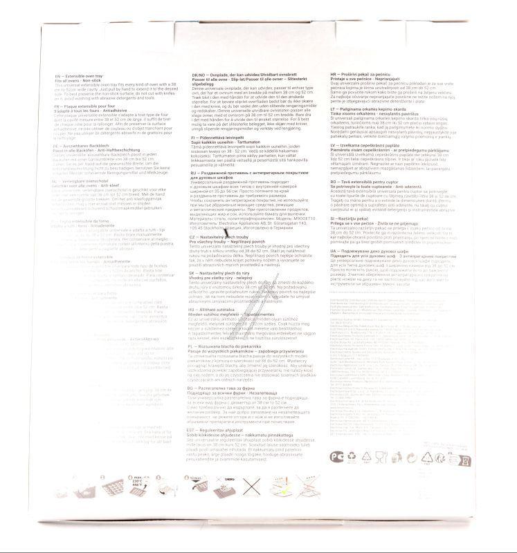 Ausziehbarer Backofenrost für AEG Electrolux Ofen 38-52cm Antihaft