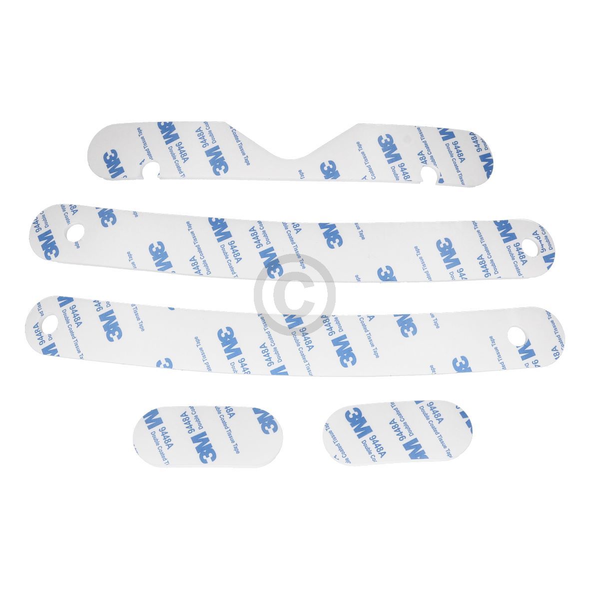 Antirutsch Klebeband Set für Station Ecovacs 201-2102-24H3 für Saugroboter