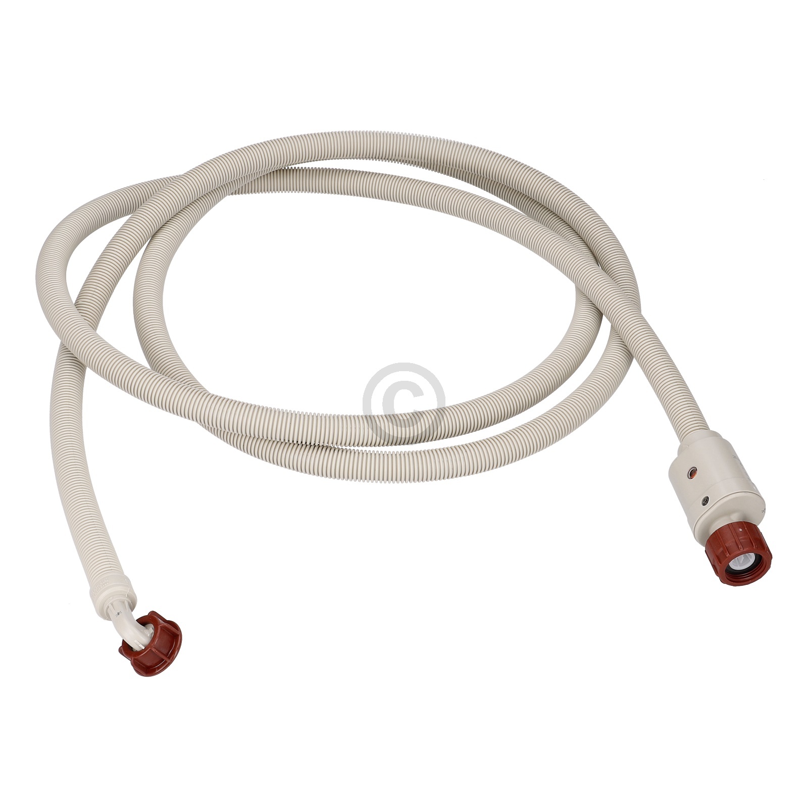 Aqua-Stop-Schlauch L= 3,50 m - 90°c - rot TP Reflex 10104566 für Waschmaschine