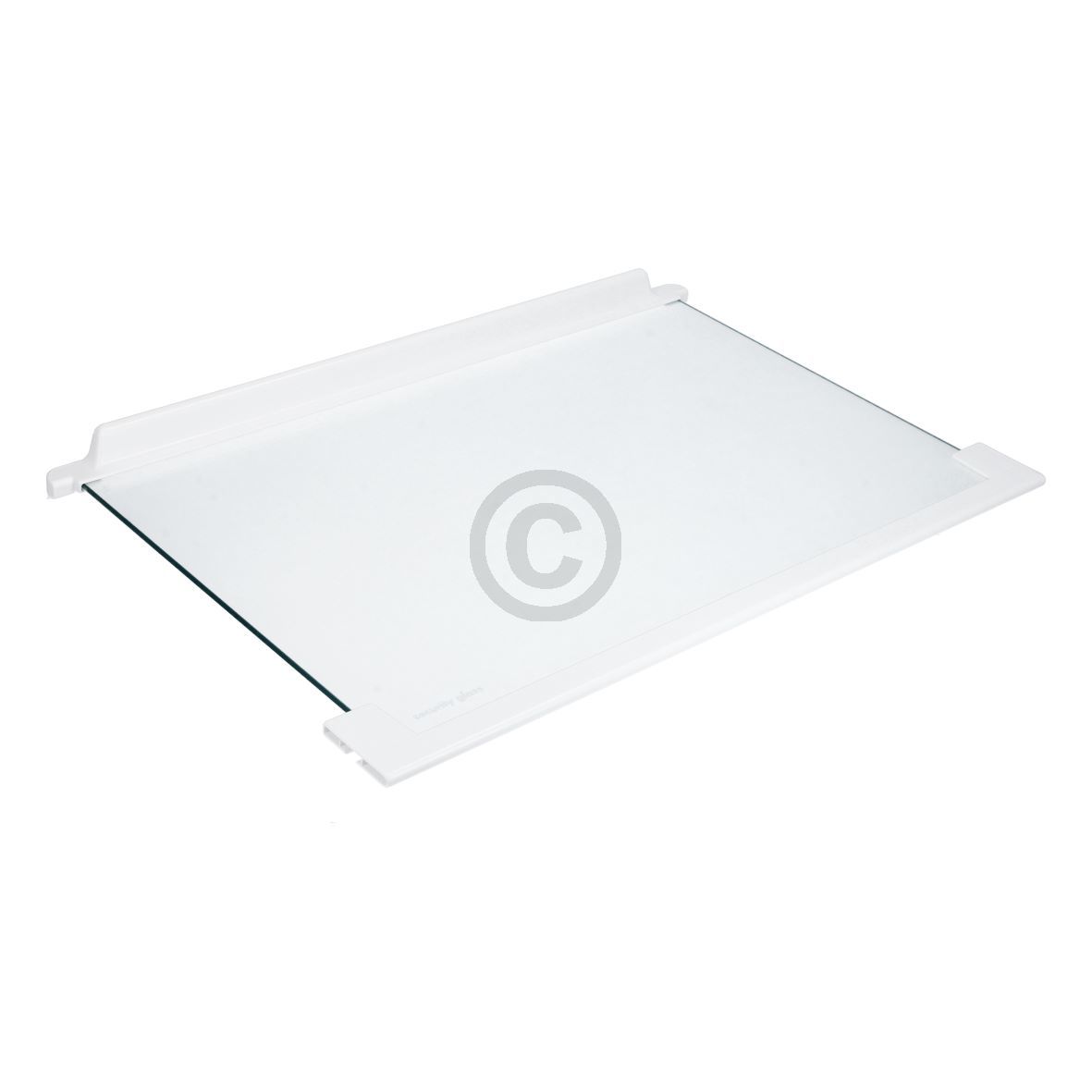 Glasplatte Kühlteil mittig Electrolux 225163920/5 460x300mm mit Leisten für KühlGefrierKombination