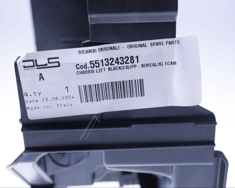 Linker Rahmen für DeLonghi Kaffeemaschine 5513243281 links