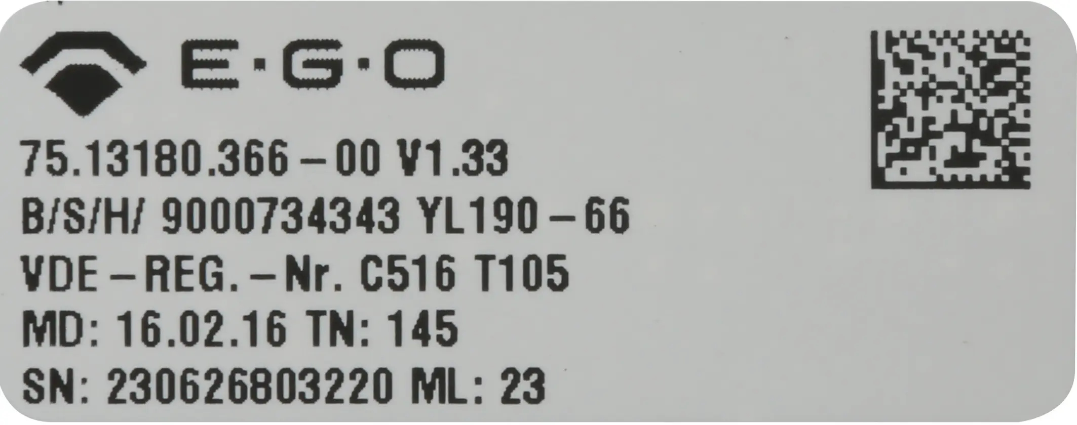 Steuerungsmodul 00659020