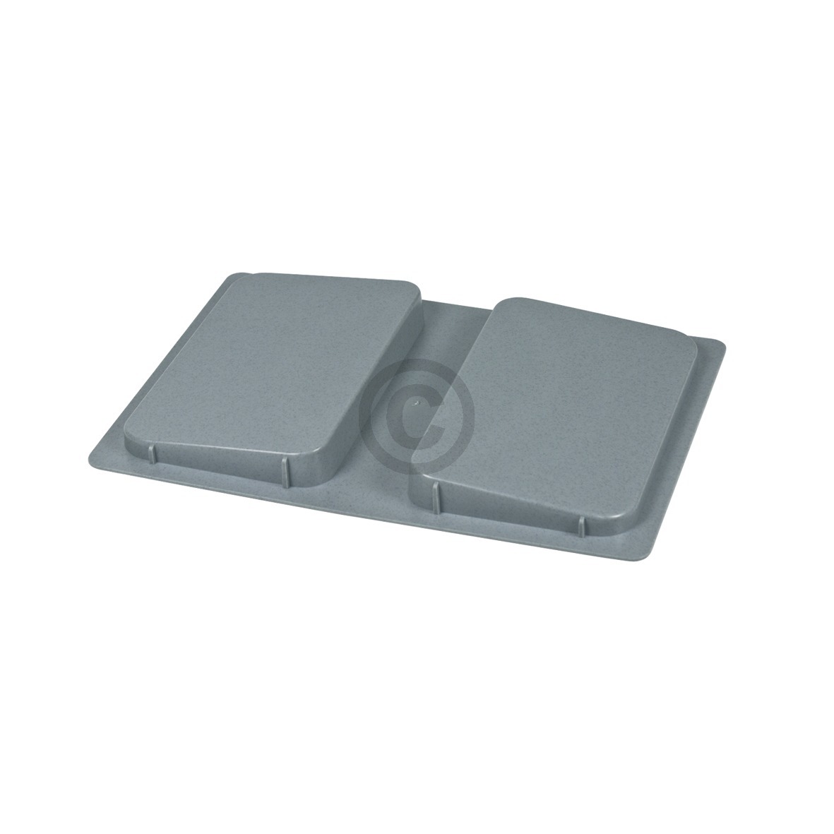 Deckel 315x218x25mm Hailo 1017519 hellgrau für Inneneimer 18 Liter in Einbau-Abfallsammlersystem