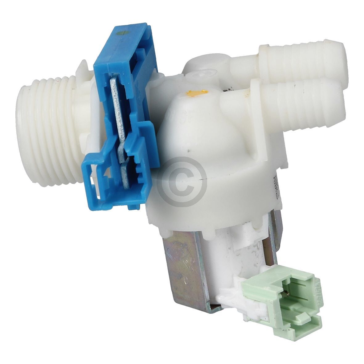 Magnetventil 2fach 180° wie AEG 8588074876547 12mm+14mmØ für Waschmaschine
