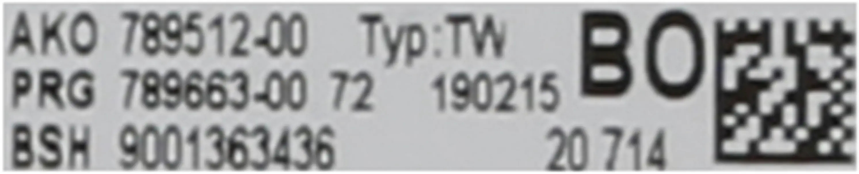 Bedienmodul programmiert 11025701