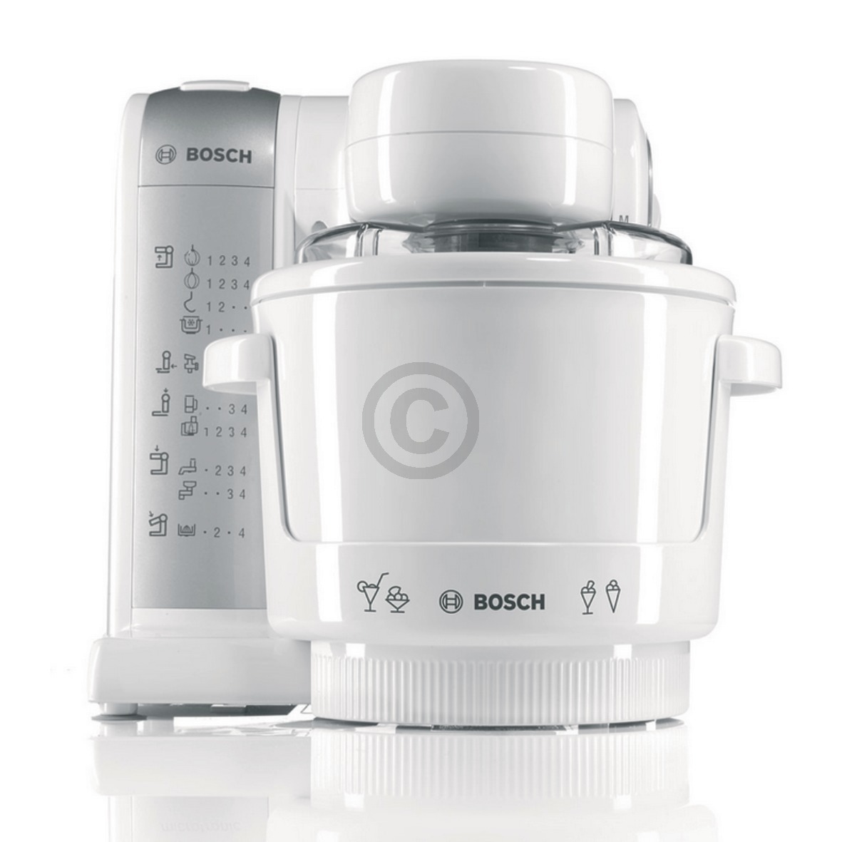 Eisbereiter BOSCH MUZ4EB1 00462816 für MUM4 Küchenmaschine