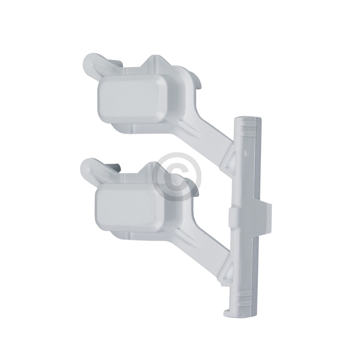 Tastenkappe weiß, 2-fach 481010453065 Bauknecht, Whirlpool, Ikea