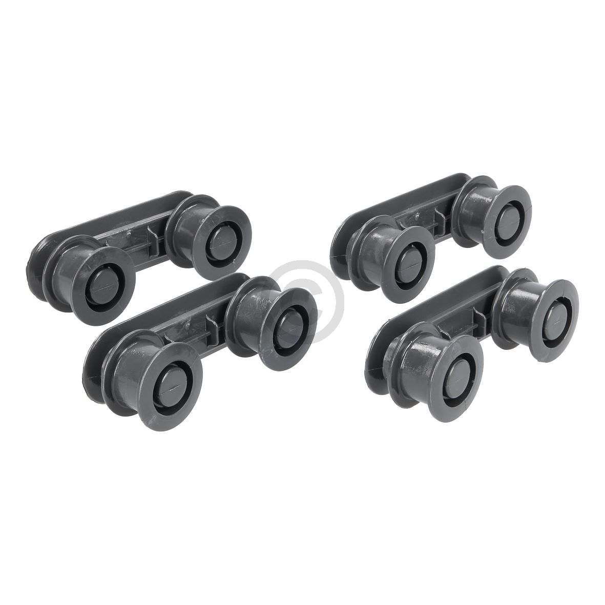 Räderhaltersatz, Dunkelgrau, 4 (4055260790)
