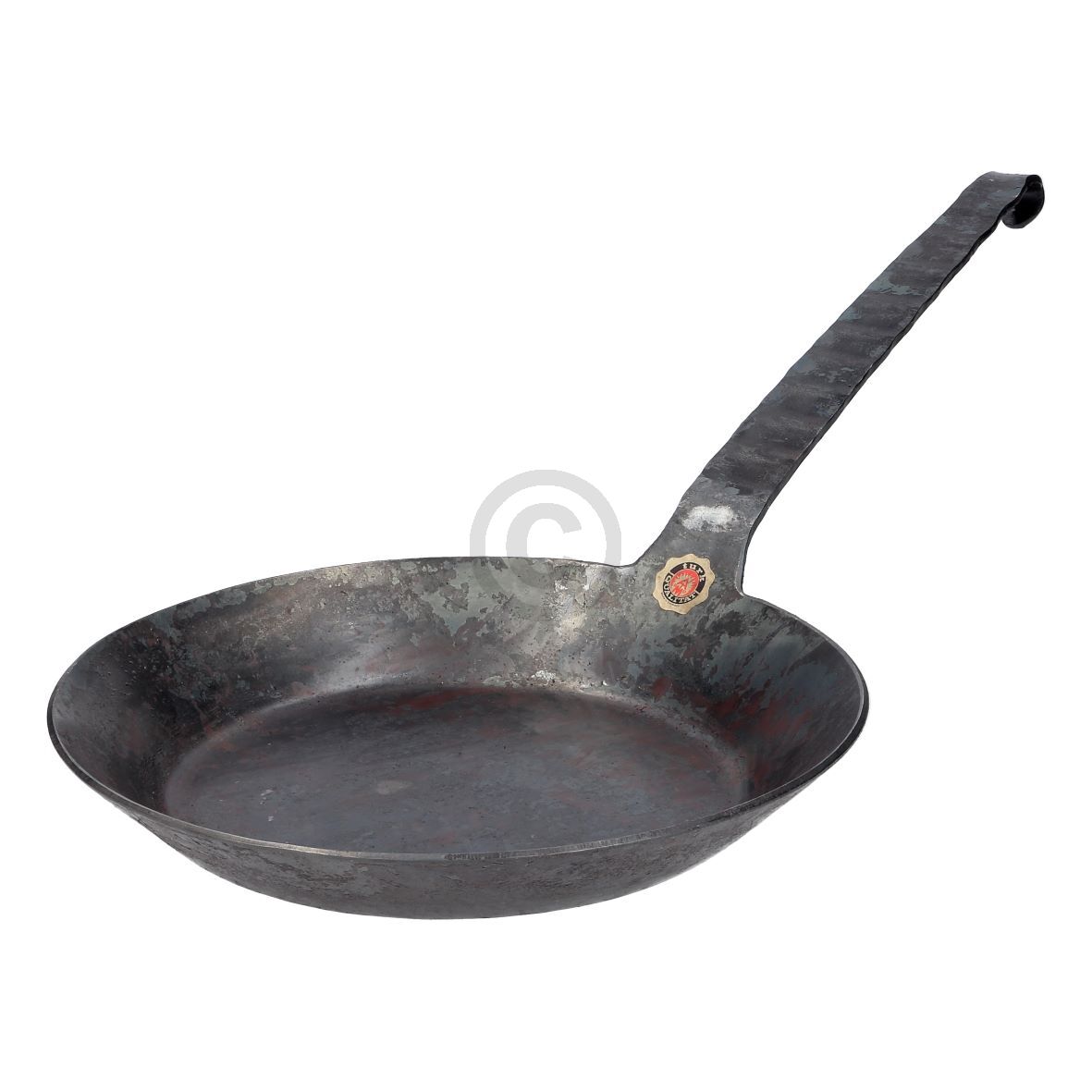 Eisenpfanne 24cmØ Turk 65524  mit flachem Hakenstiel