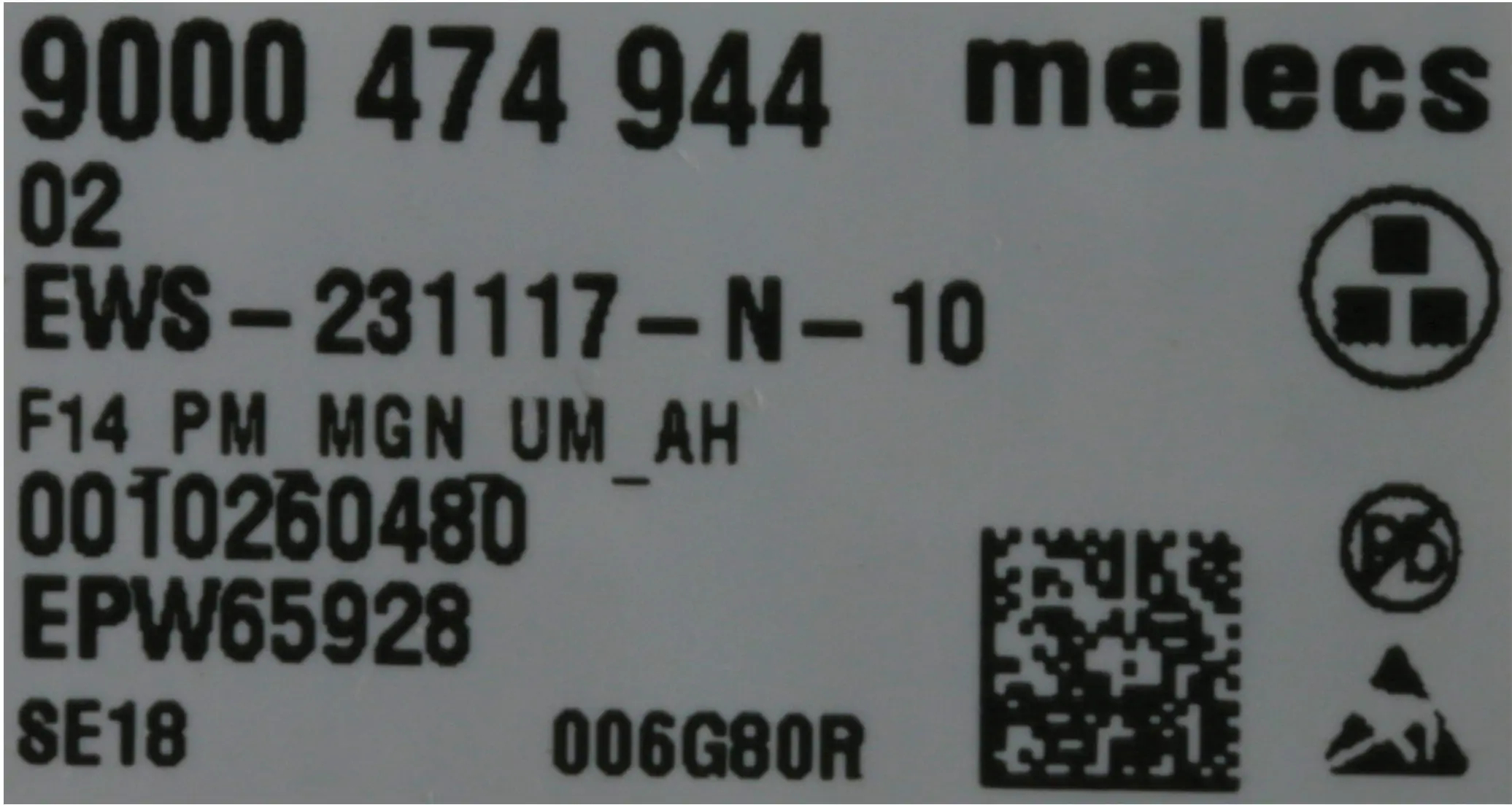 Leistungsmodul programmiert 00657330