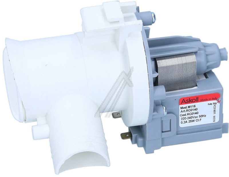 Waschmaschinenpumpe Askoll M50.292075 Bosch Balay Magnetpumpe, 30W