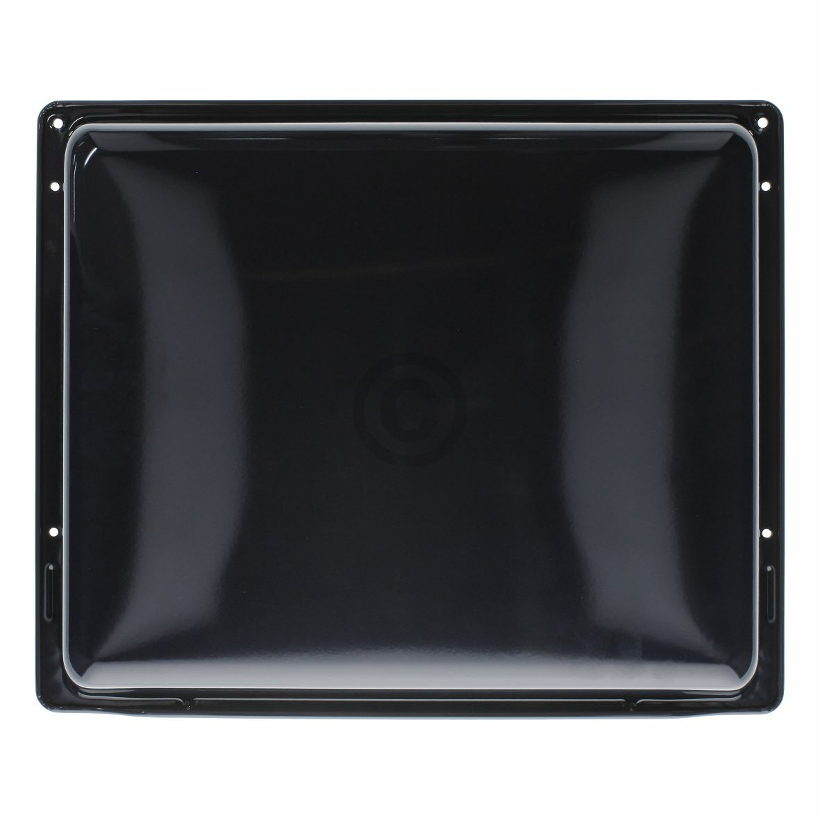 Backblech hoch 00432260 Bratpfanne 450x370mm Grillpfanne emailliert für Backofen Herd