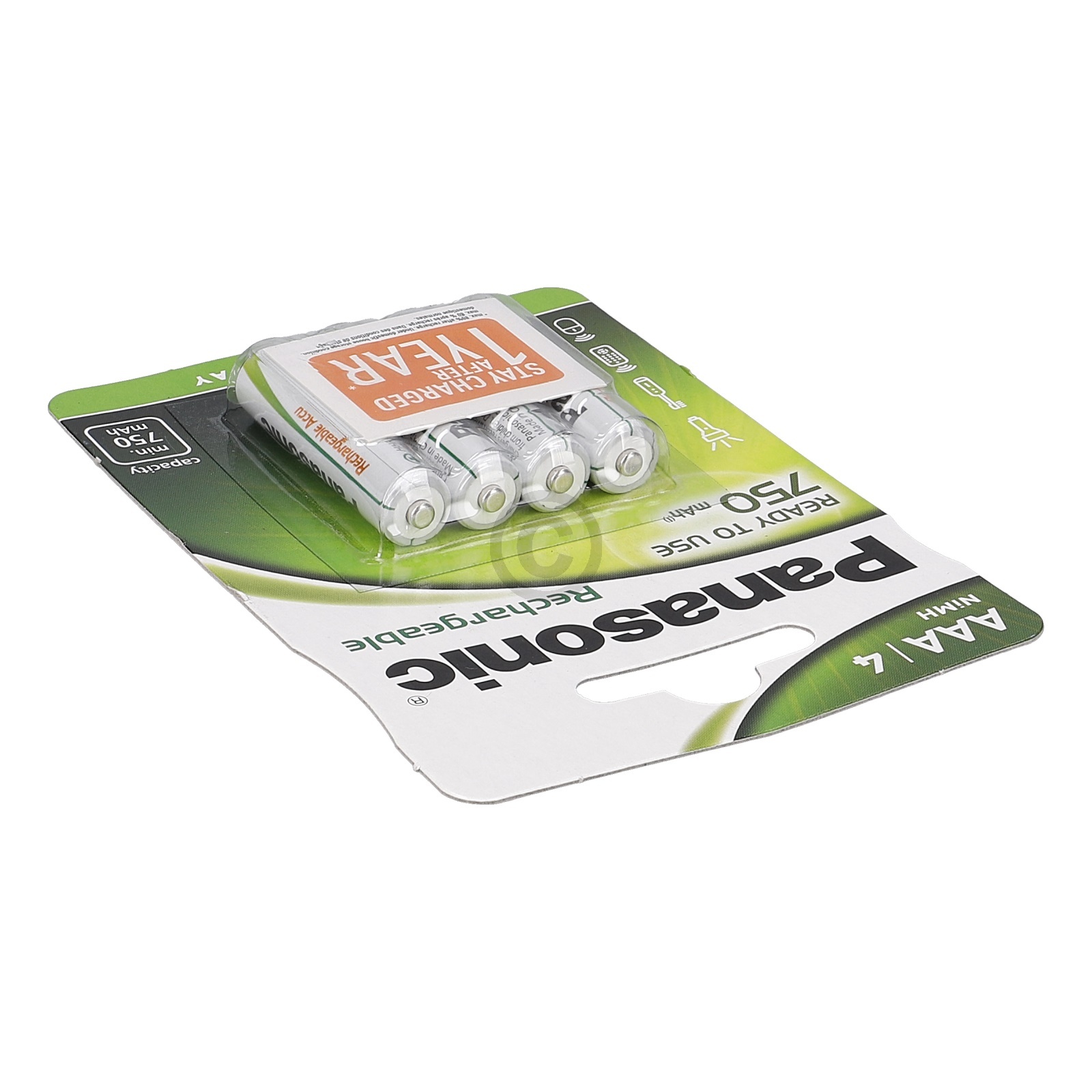 Akku AAA Micro P03 Panasonic HHR-4MVE/4BC 750mAh 4Stk Panasonic