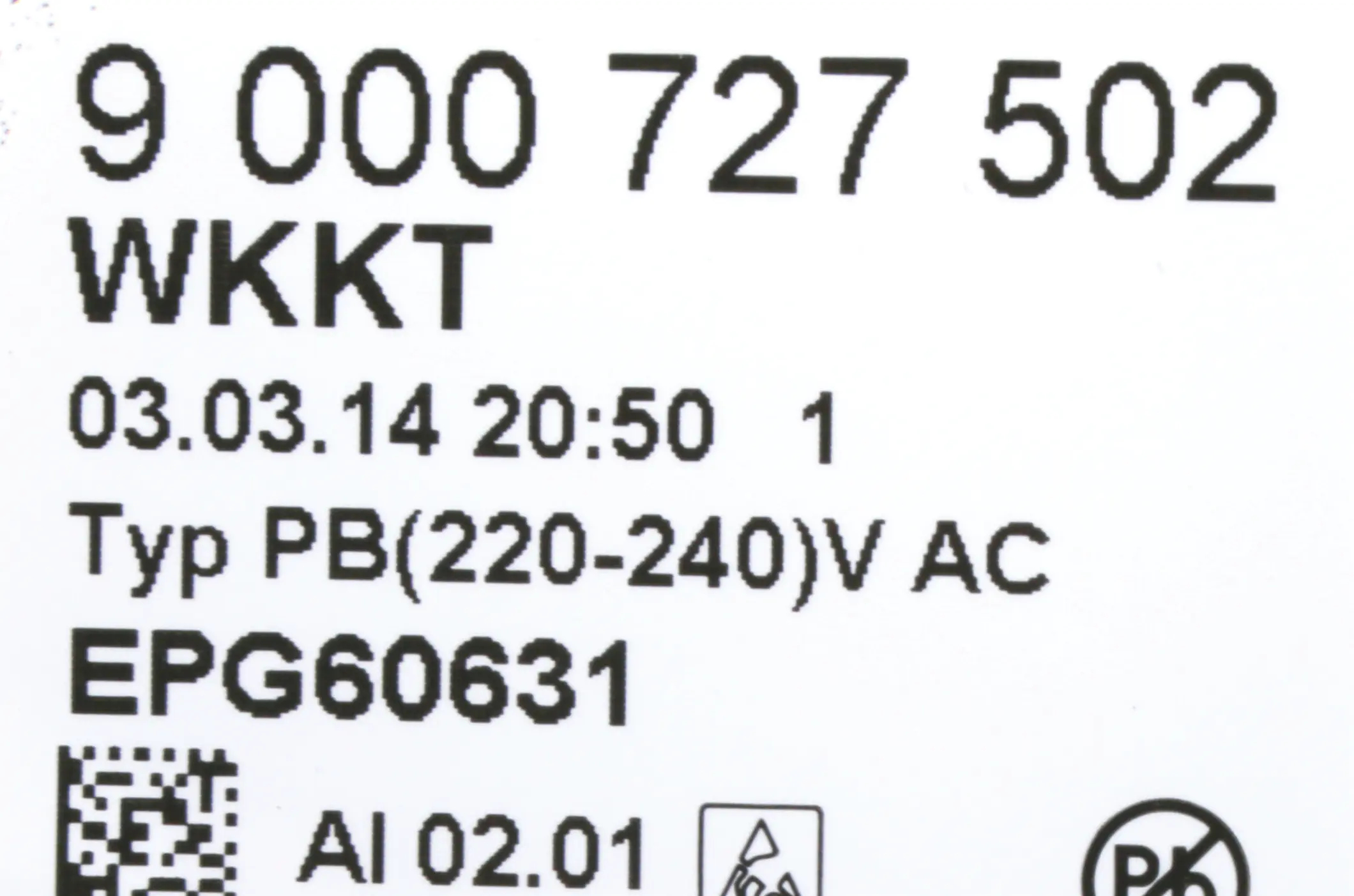 Leistungsmodul programmiert 00659087